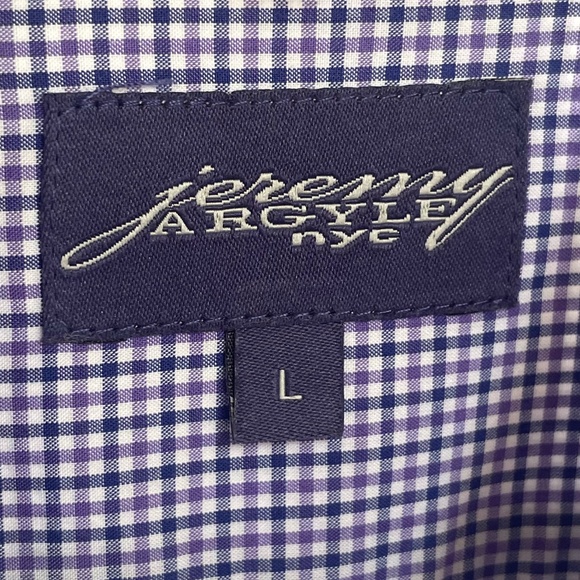 Jeremy Argyle NYC Long Sleeve Button Down Shirt - Size Large - Picture 6 of 6